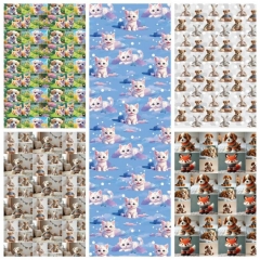 Бумага упаковочная в листах 1/25 л. (70*100) микс "Микс 66", OMG gift, Китай
