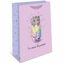 Пакет 18х22,3см., "ТЫ НЯША-ВКУСНЯША", "Арт&Дизайн", РФ/пр-во:Китай