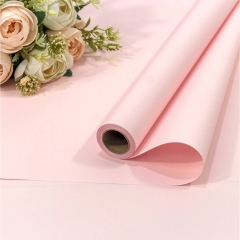 Плёнка 0,58х10м., матовая "Корейская", 55мкм., Розовый, OMG gift, Китай
