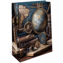 Пакет 18х22,3см., ГЛОБУС, "Арт&Дизайн", РФ/пр-во:Китай