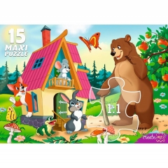 МАКСИ-ПАЗЛЫ 15 элементов. ТЕРЕМОК, ООО "Рыжий Кот", РФ МАКСИ-ПАЗЛЫ 15 элементов. ТЕРЕМОК, ООО "Рыжий Кот", РФ
