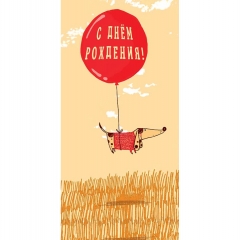 Конверт д/денег "С Днем Рождения!" (810), Арт&Дизайн. РФ