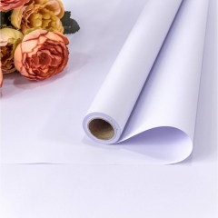 Плёнка для упаковки 0,7х10м 65мкм Серо-сиреневый, "OMG gift", Китай