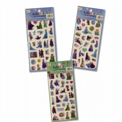 Наклейка дутик 10х22см. "Холодное сердце" в ассортименте, Китай