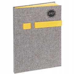 Ежедневник A5, 136 л. недатир. "ORLEAN - ЖЕЛТЫЙ", ПЭТ обложка, "Prof-Press", РФ Ежедневник A5, 136 л. недатир. "ORLEAN - ЖЕЛТЫЙ", ПЭТ обложка, "Prof-Press", РФ