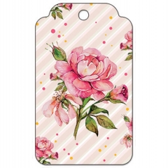 Открытка малая (бирка) 55мм х 95мм., Без надписи , АВ-Принт, РФ