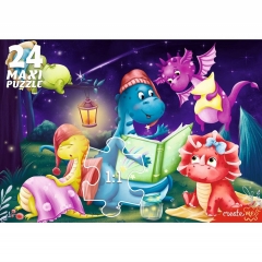 МАКСИ-ПАЗЛЫ 24 элемента. МИР ДИНОЗАВРОВ №48, ООО "Рыжий Кот", РФ МАКСИ-ПАЗЛЫ 24 элемента. МИР ДИНОЗАВРОВ №48, ООО "Рыжий Кот", РФ