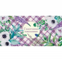Конверт д/денег "С наилучшими пожеланиями" (810), Арт&Дизайн. РФ