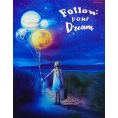 Тетрадь 100л. (на кольцах), клетка, СЛЕДУЙ ЗА МЕЧТОЙ, Prof-Press, РФ Тетрадь 100л. (на кольцах), клетка, СЛЕДУЙ ЗА МЕЧТОЙ, Prof-Press, РФ