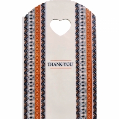 Пакет ПВД 13х21 с вырубной ручкой (50 шт.). THANK YOU, Китай