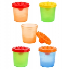 Стакан-непроливайка одинарный "ЦВЕТНОЕ АССОРТИ" в асс., "Prof-Press", РФ