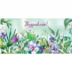 Конверт д/денег "Поздравляю!" (810), Арт&Дизайн. РФ