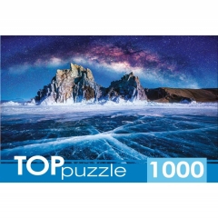 Пазлы 1000 эл. "ЗИМНИЙ БАЙКАЛ", "TOPpuzzle", РФ
