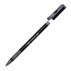 Ручка шариковая CARBONIX GRIP, пластик, 0,7мм, цвет чернил: черный, Flair, Индия