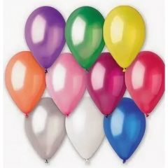 Шар 14" металлик ассорти (100 шт.), GEMAR, Италия