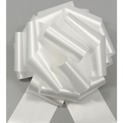 Бант-шар 10 см однотонный БЕЛЫЙ, OMG gift, Китай