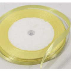 Лента атласная (сатин) 0,6 см. / 25 ярдов. Кукурузный, OMG gift, Китай