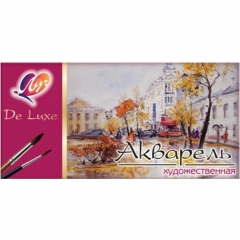 Акварель "Люкс" 24 цв. без кисти, ЛУЧ, РФ