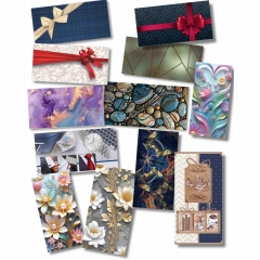 АССОРТИМЕНТ конвертов д/ денег БЕЗ ТЕКСТА, "Стильная открытка", РБ