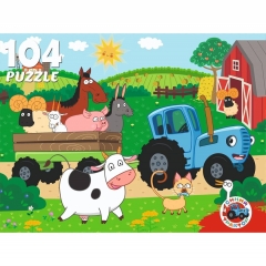 ПАЗЛЫ 104 элемента. СИНИЙ ТРАКТОР/Лицензия, ООО "Рыжий Кот", РФ