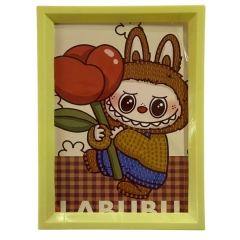 Мозаика из страз на подрамнике 13,5х18 см. "Лабуба-2", Китай