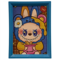 Мозаика из страз на подрамнике 13,5х18 см. "Лабуба-5", Китай