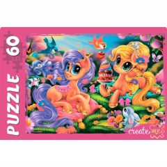 ПАЗЛЫ 60 элементов. ПОНИ № 6, ООО "Рыжий Кот", РФ