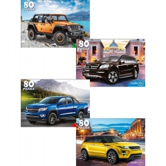 ПАЗЛЫ 80 элементов. ВНЕДОРОЖНИК. ООО "Рыжий Кот", РФ