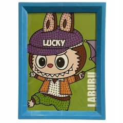 Мозаика из страз на подрамнике 13,5х18 см. "Лабуба-9", Китай