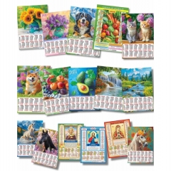 АССОРТИМЕНТ календарей А3. "МИКС", ООО "Белая ворона", РФ