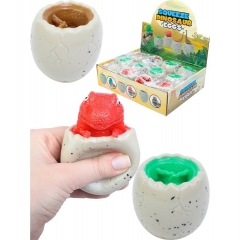 Антистресс-мялка "Динозавр" (цвет микс) (6,2х5,8cм)., 000 "Рыжий Кот", РФ/Китай