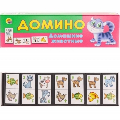 ДОМИНО ПЛАСТИКОВОЕ. ДОМАШНИЕ ЖИВОТНЫЕ, ООО "Рыжий Кот", РФ