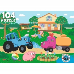 ПАЗЛЫ 104 элемента. СИНИЙ ТРАКТОР/Лицензия, ООО "Рыжий Кот", РФ