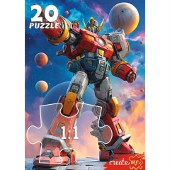 МАКСИ-ПАЗЛЫ 20 элементов. КОСМИЧЕСКИЙ ТРАНСФОРМЕР, ООО "Рыжий Кот", РФ
