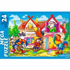 МАКСИ-ПАЗЛЫ 24 элемента. КОШКИН ДОМ, ООО "Рыжий Кот", РФ