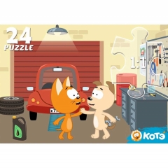 ПАЗЛЫ 24 элемента.  КОТЭ/Лицензия, ООО "Рыжий Кот", РФ