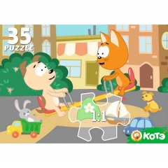 ПАЗЛЫ 35 элементов.  КОТЭ/Лицензия, ООО "Рыжий Кот", РФ