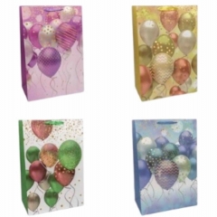Пакет 42х62х25см. с 3D аппликацией "Воздушные шары" (микс), 210 г., OMG Gift, Китай