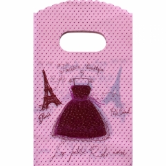 Пакет ПВД 9х14,5 с вырубной ручкой (50 шт.). FASHION-2, Китай