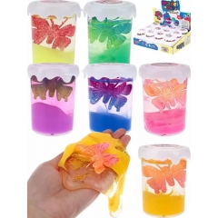 Слайм "Подтёки" (микс) 12 шт. в шоубоксе, 000 "Рыжий Кот", РФ/пр-во:Китай