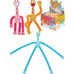 Тянучка светящаяся "Жираф" 36 шт. в шоубоксе, ООО", Рыжий Кот", РФ. пр-во: Китай