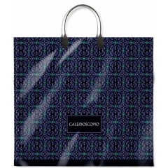 Пакет ПВД 37х34см./80мкм. (10шт), с пластик. ручкой  КАЛЕЙДОСКОП, ООО "ИНТЕРПАК",  РФ