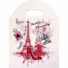 Пакет ПВД 18х24 с вырубной ручкой (50 шт.). PARIS,  Китай