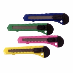 Нож канцелярский большой 18 мм., в асс., Китай