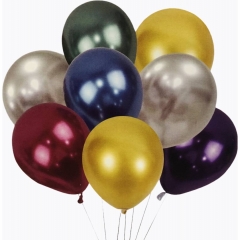 Набор шаров 12"/14шт., ХРОМ (ассорти), Balloons, Китай