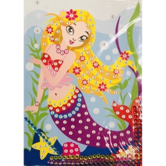 Мозаика из страз 26х19см., "РУСАЛОЧКА", Китай