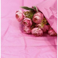 Бумага "Тишью"(10 листов)  50х66см., Розовый, OMG gift, Китай