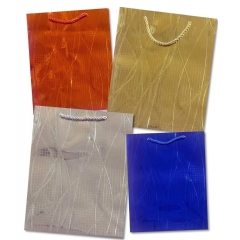 Пакет ЛЮКС 18х24х8см, "Рельеф" (Фольга) в асс., Китай