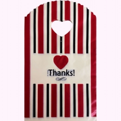 Пакет ПВД 13х21 с вырубной ручкой (50 шт.). "THANKS", Китай