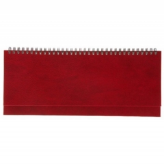 Планинг недатированный 56л. на гребне (132х300мм.) БОРДО, бумвинил,  Prof-Press, РФ